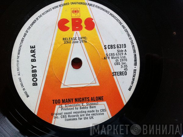 Bobby Bare - Too Many Nights Alone