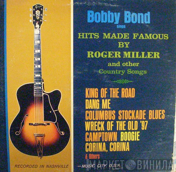 Bobby Bond - Bobby Bond Sings The Roger Miller Songbook