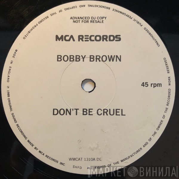 Bobby Brown - Don't Be Cruel
