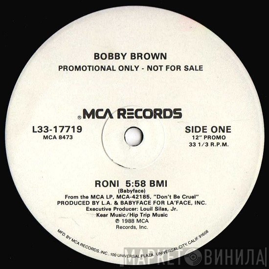 Bobby Brown  - Roni