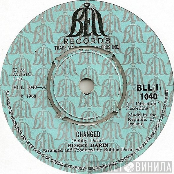 Bobby Darin  - Change / Long Line Rider