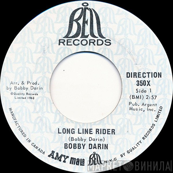 Bobby Darin  - Long Line Rider / Change