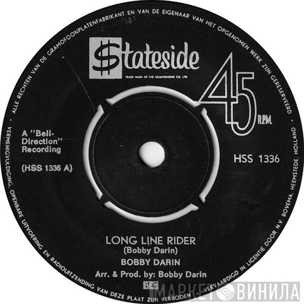 Bobby Darin  - Long Line Rider