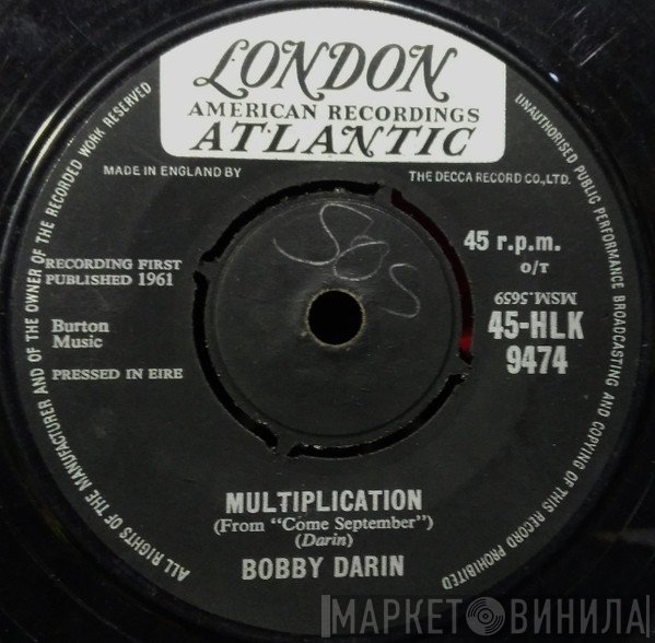 Bobby Darin  - Multiplication