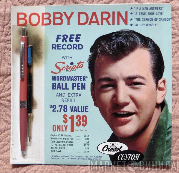 Bobby Darin  - Scripto Inc. Presents Bobby Darin