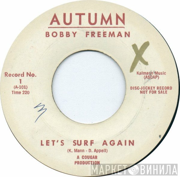 Bobby Freeman  - Let's Surf Again