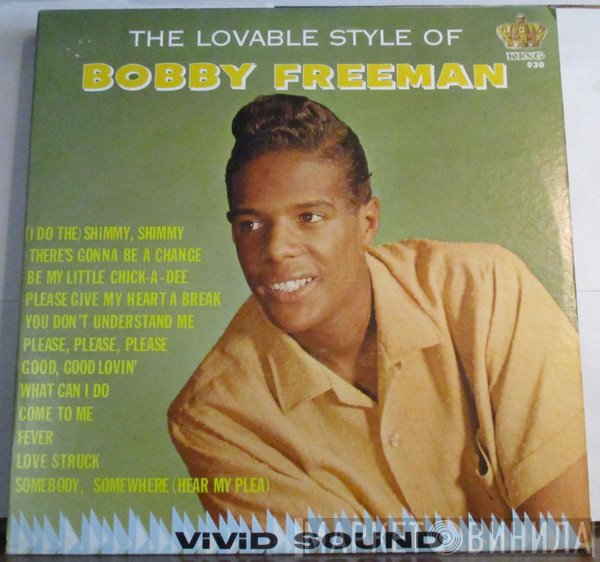 Bobby Freeman - The Lovable Style Of Bobby Freeman