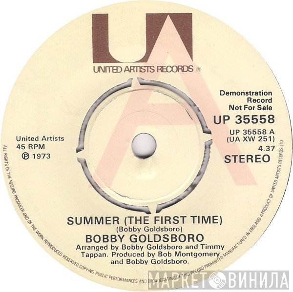Bobby Goldsboro - Summer (The First Time)