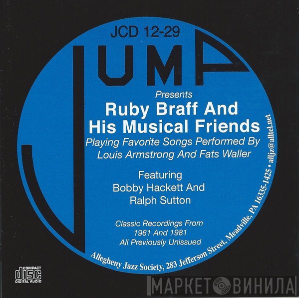 Bobby Hackett, Ralph Sutton , Ruby Braff And His Musical Friends - Recovered Treasures