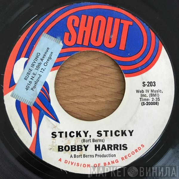 Bobby Harris  - Sticky, Sticky