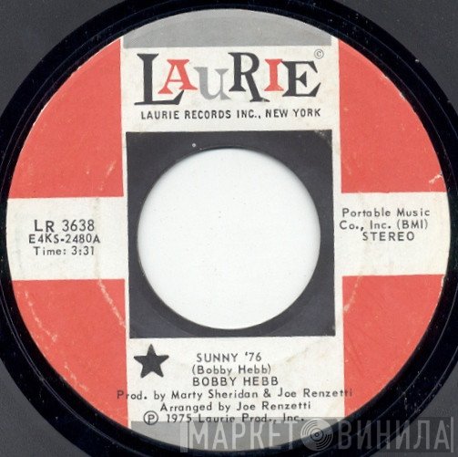 Bobby Hebb  - Sunny '76