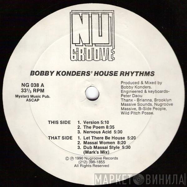 Bobby Konders  - House Rhythms