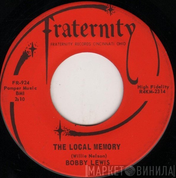 Bobby Lewis  - The Local Memory / Crying In Public