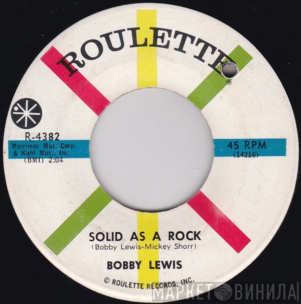 Bobby Lewis - Solid As A Rock