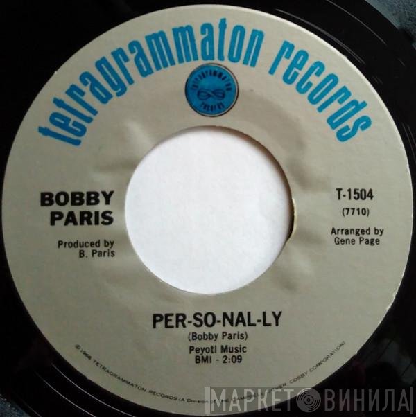 Bobby Paris - Per-So-Nal-Ly