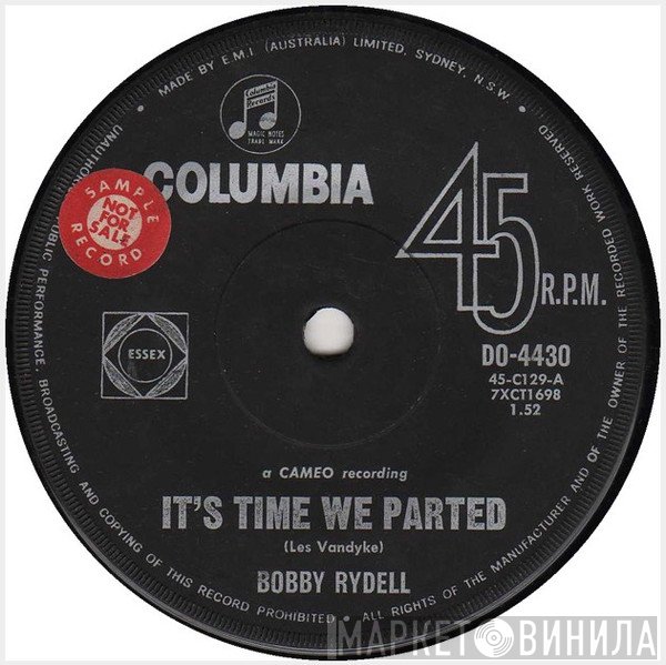 Bobby Rydell  - It's Time We Parted