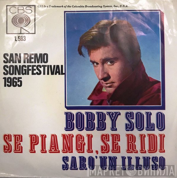 Bobby Solo  - Se Piangi, Se Ridi