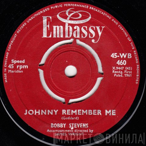 Bobby Stevens - Johnny Remember Me / Time