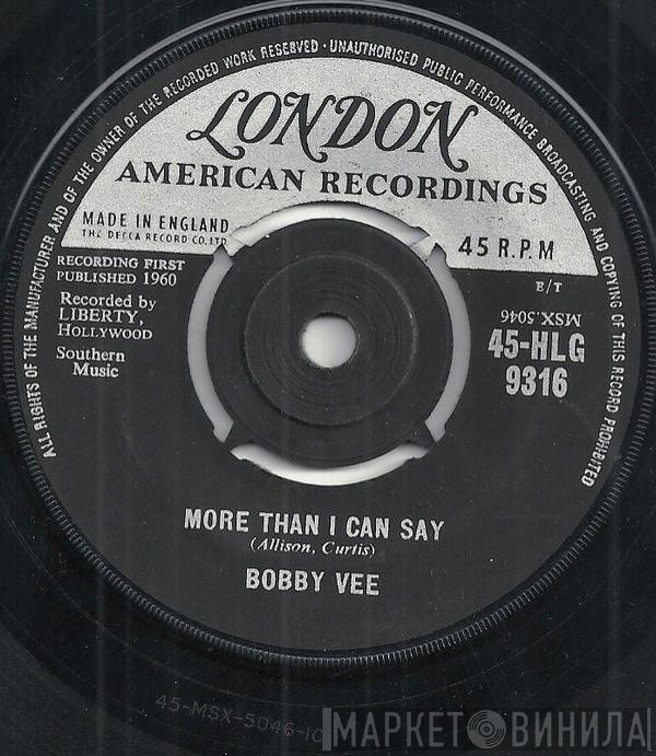 Bobby Vee - More Than I Can Say