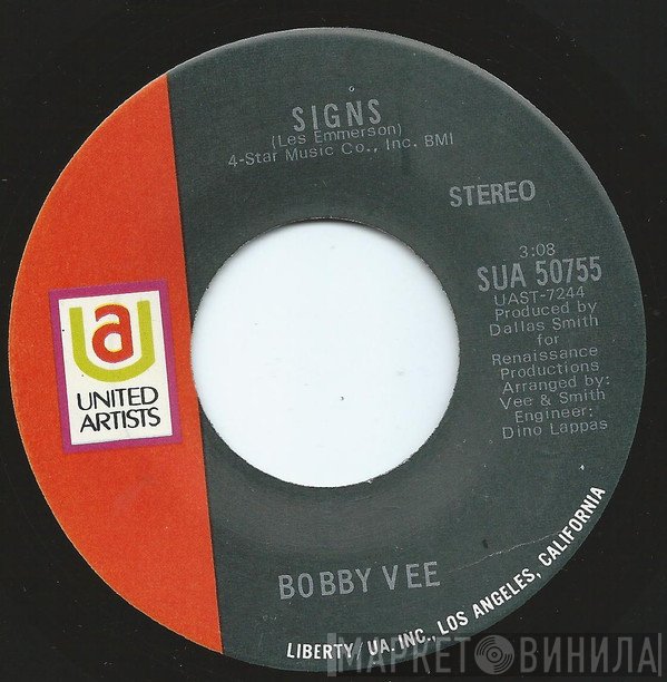 Bobby Vee  - Signs