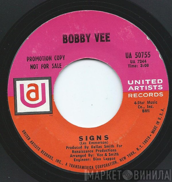Bobby Vee  - Signs