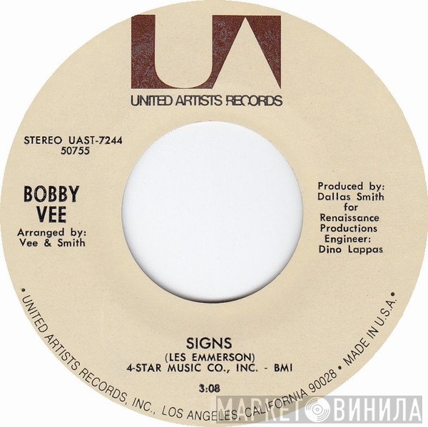 Bobby Vee  - Signs