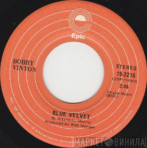 Bobby Vinton  - Blue Velvet