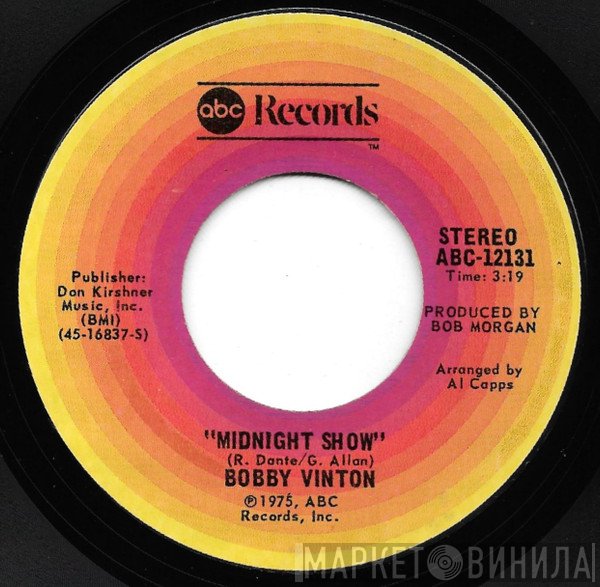 Bobby Vinton  - Midnight Show