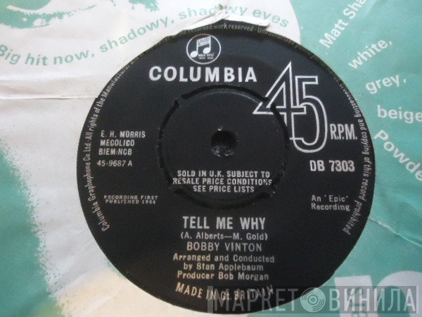 Bobby Vinton - Tell Me Why / Remembering