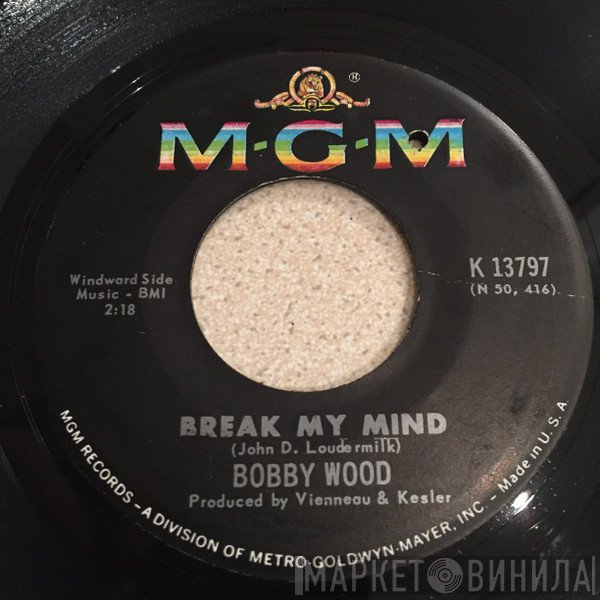 Bobby Wood - Break My Mind