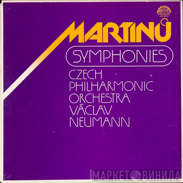 Bohuslav Martinů, The Czech Philharmonic Orchestra, Václav Neumann  - Symphonies