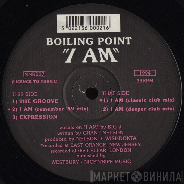 Boiling Point - I Am