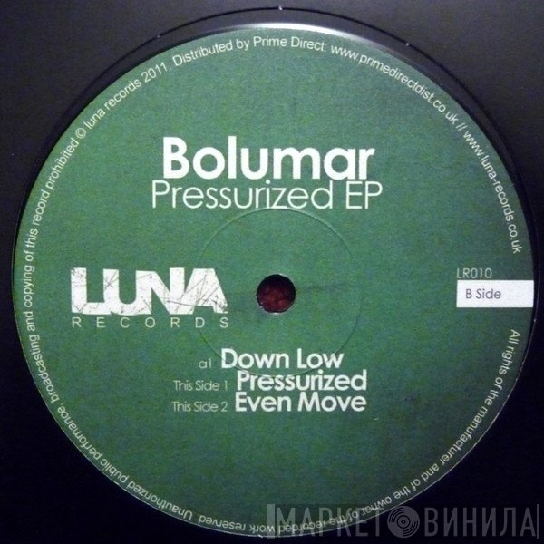 Bolumar - Pressurized EP