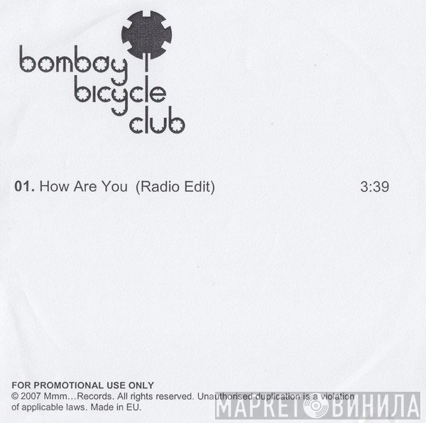 Bombay Bicycle Club - How Are You