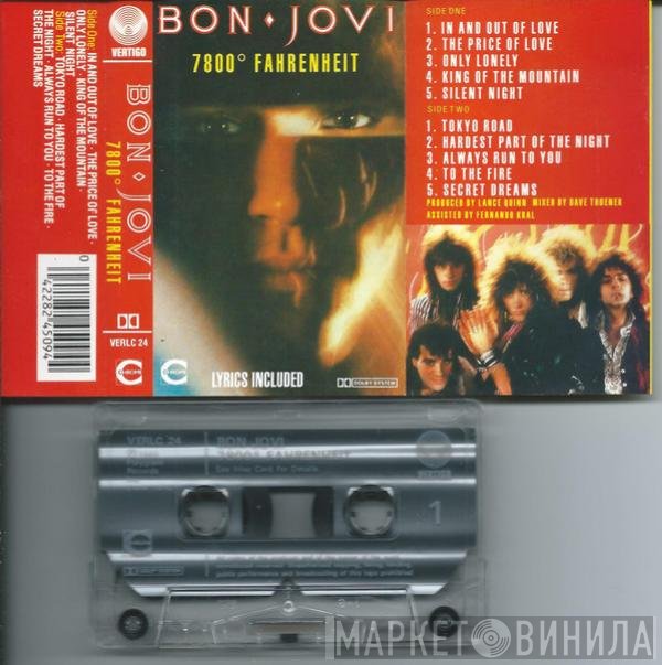 Bon Jovi - 7800° Fahrenheit