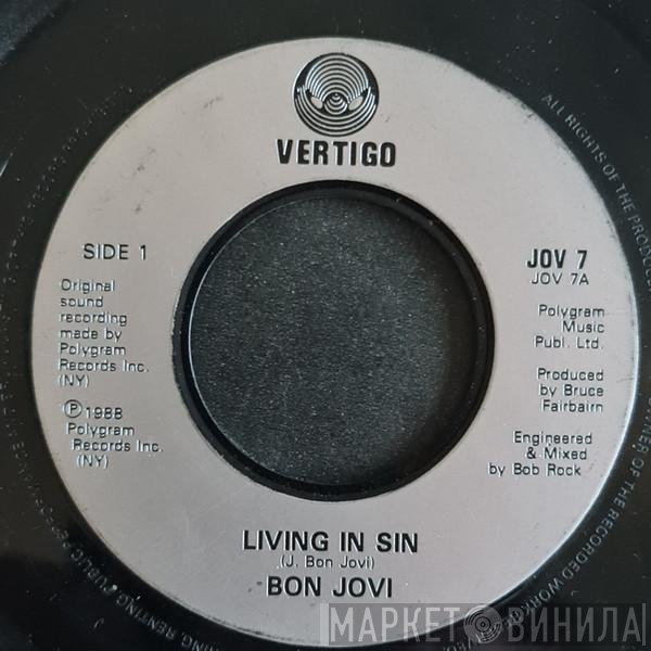 Bon Jovi  - Living In Sin