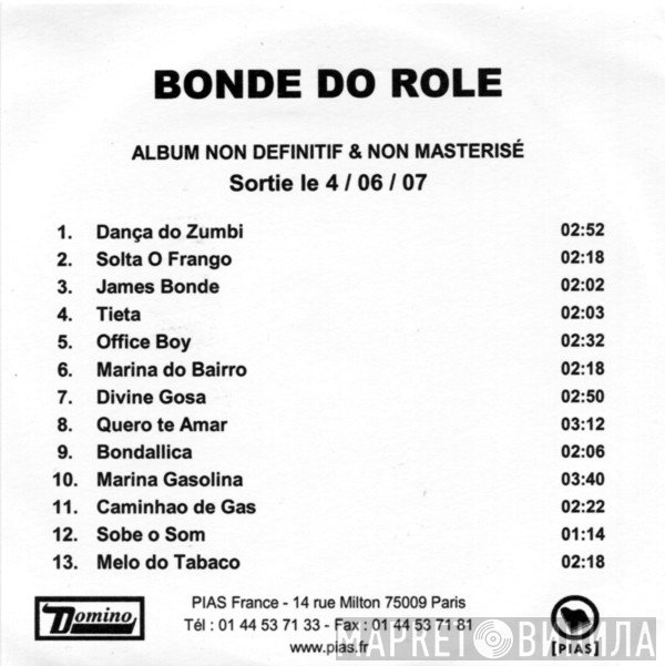 Bonde Do Role  - With Lasers