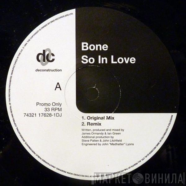 Bone  - So In Love / Wings Of Love
