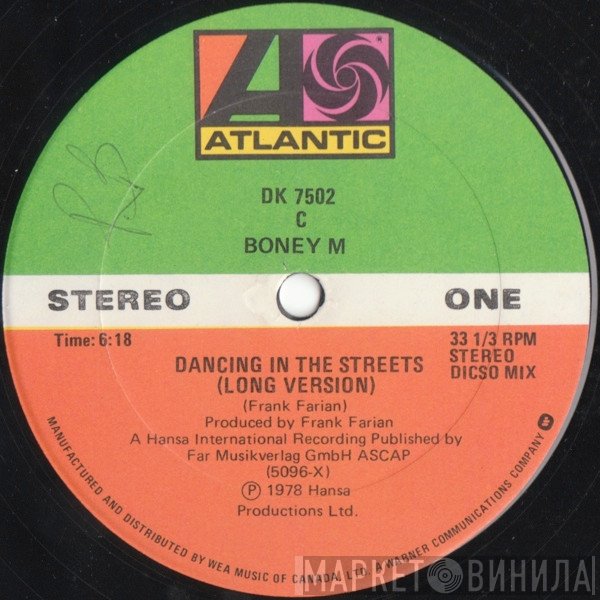 Boney M.  - Dancing In The Streets / Rasputin