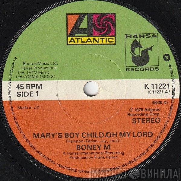 Boney M. - Mary's Boy Child/Oh My Lord