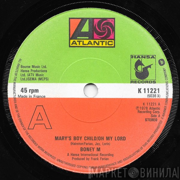 Boney M. - Mary's Boy Child/Oh My Lord
