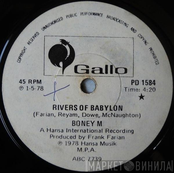 Boney M.  - Rivers Of Babylon