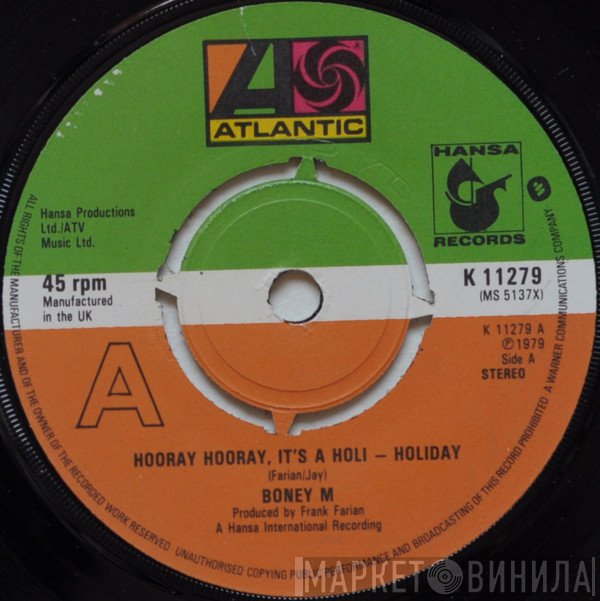Boney M. - Hooray Hooray, It's A Holi ‒ Holiday
