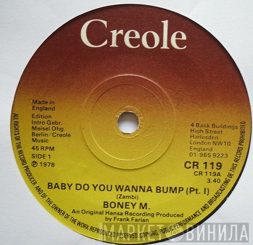 Boney M. - Baby Do You Wanna Bump