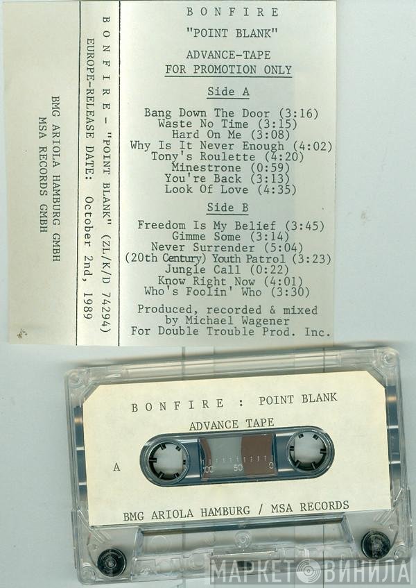 Bonfire  - Point Blank