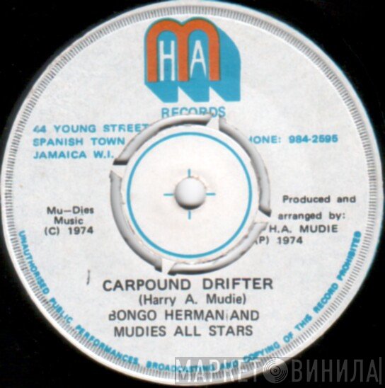 Bongo Herman, Mudies All Stars - Car Pound Drifter / Nitty Gritty Drifter