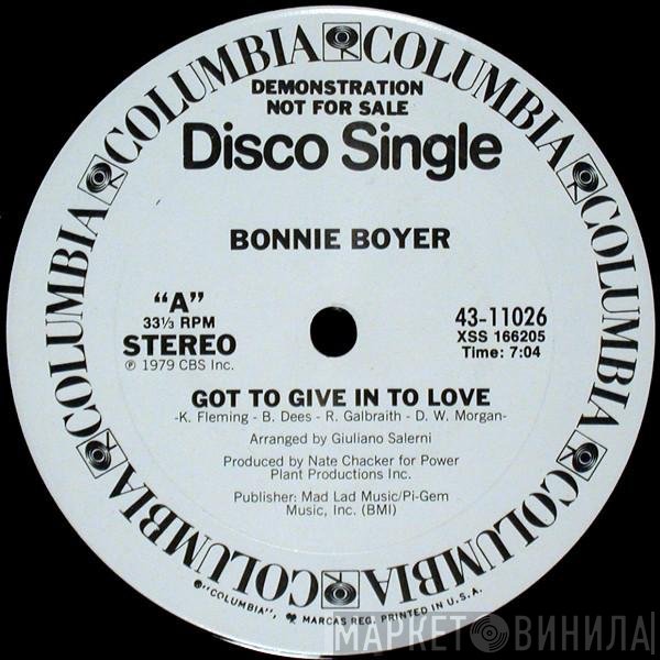 Bonnie Boyer - Got To Give In To Love