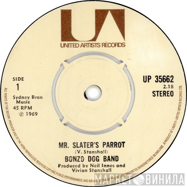 Bonzo Dog Doo-Dah Band - Mr Slater's Parrot
