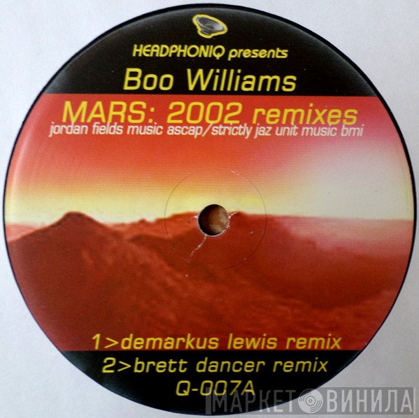 Boo Williams  - Mars: 2002 Remixes