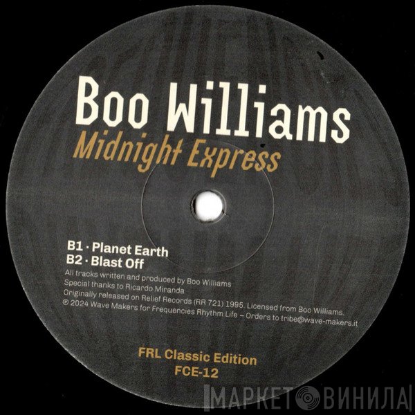 Boo Williams - Midnight Express